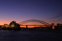 Sydney Opera with Harbor Bridge
